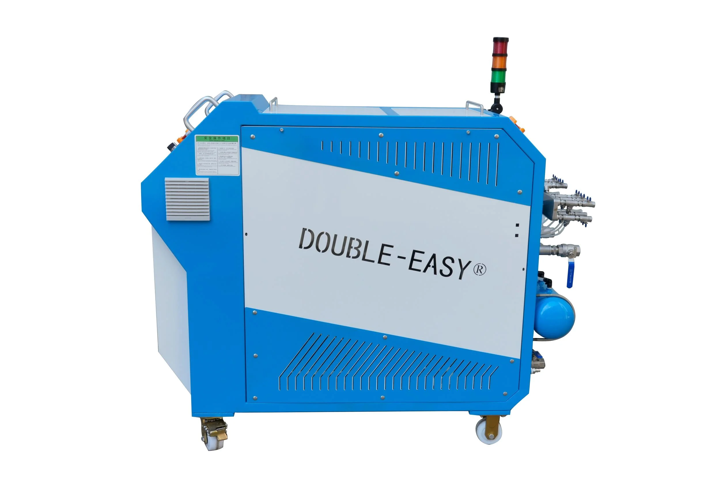Mold waterway cleaning machine