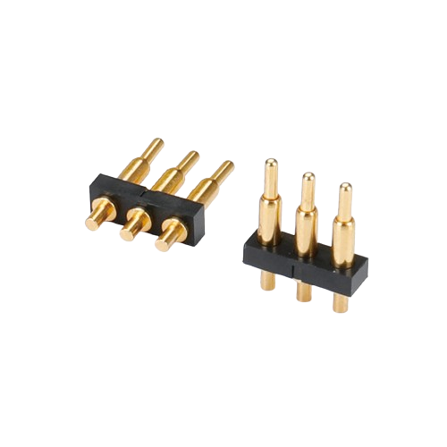 3Pin插板式Pogo pin連接器（公端）