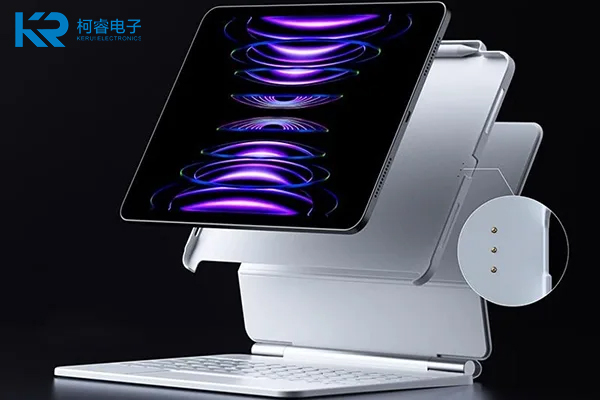 平板電腦應用Pogo Pin觸點外接鍵盤