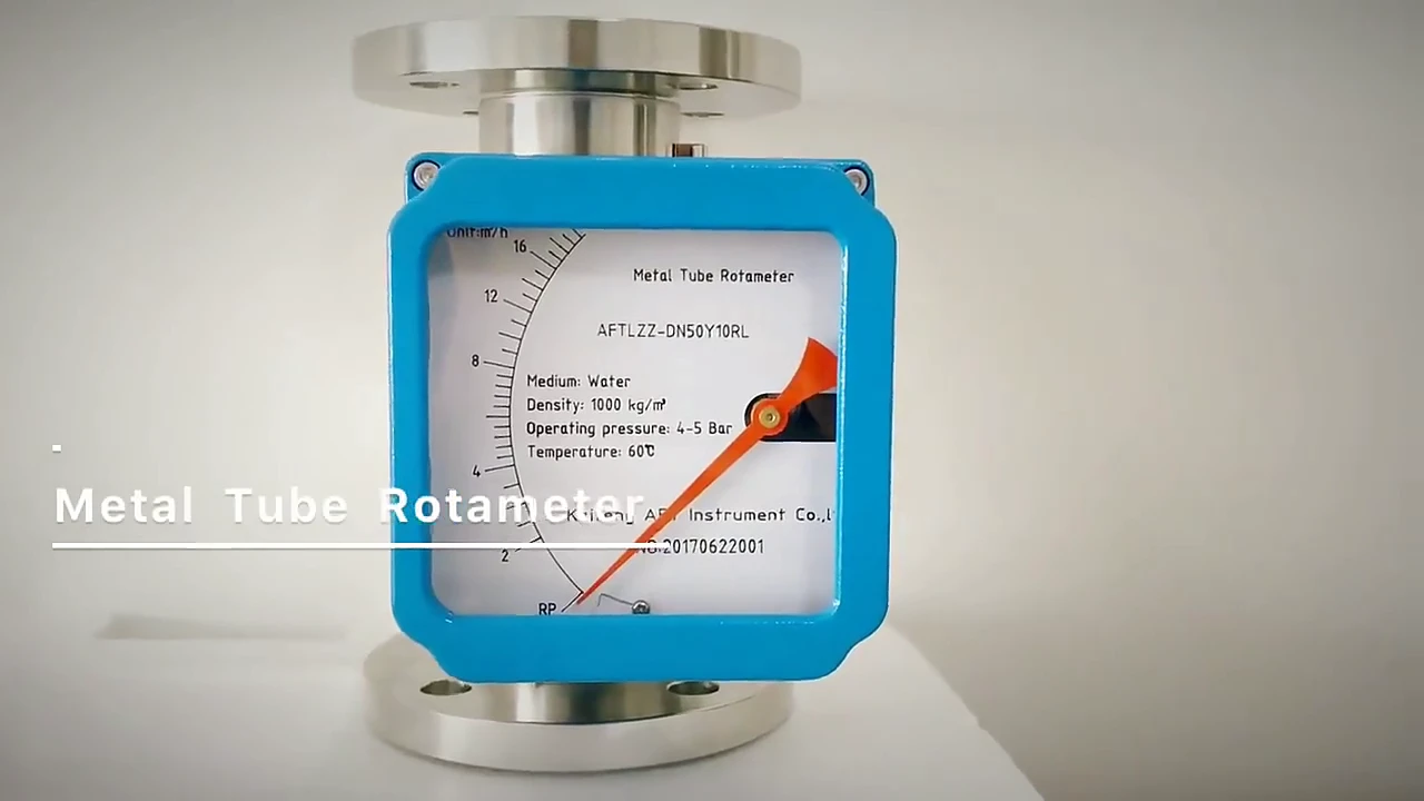 Stainless Steel Metal Tube Rotameter | High Pressure & High Temp Flow ...
