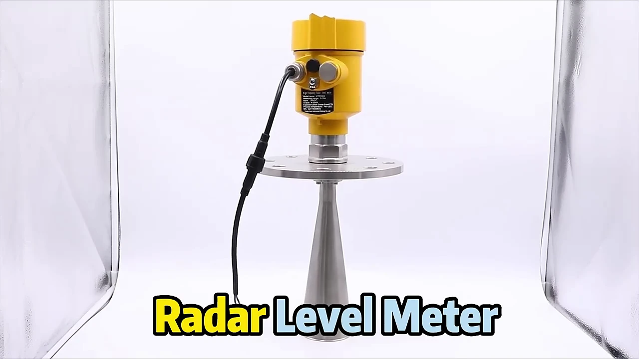 Millimeter Wave Radar Level Gauge with RS485 for Industrial Tank ...