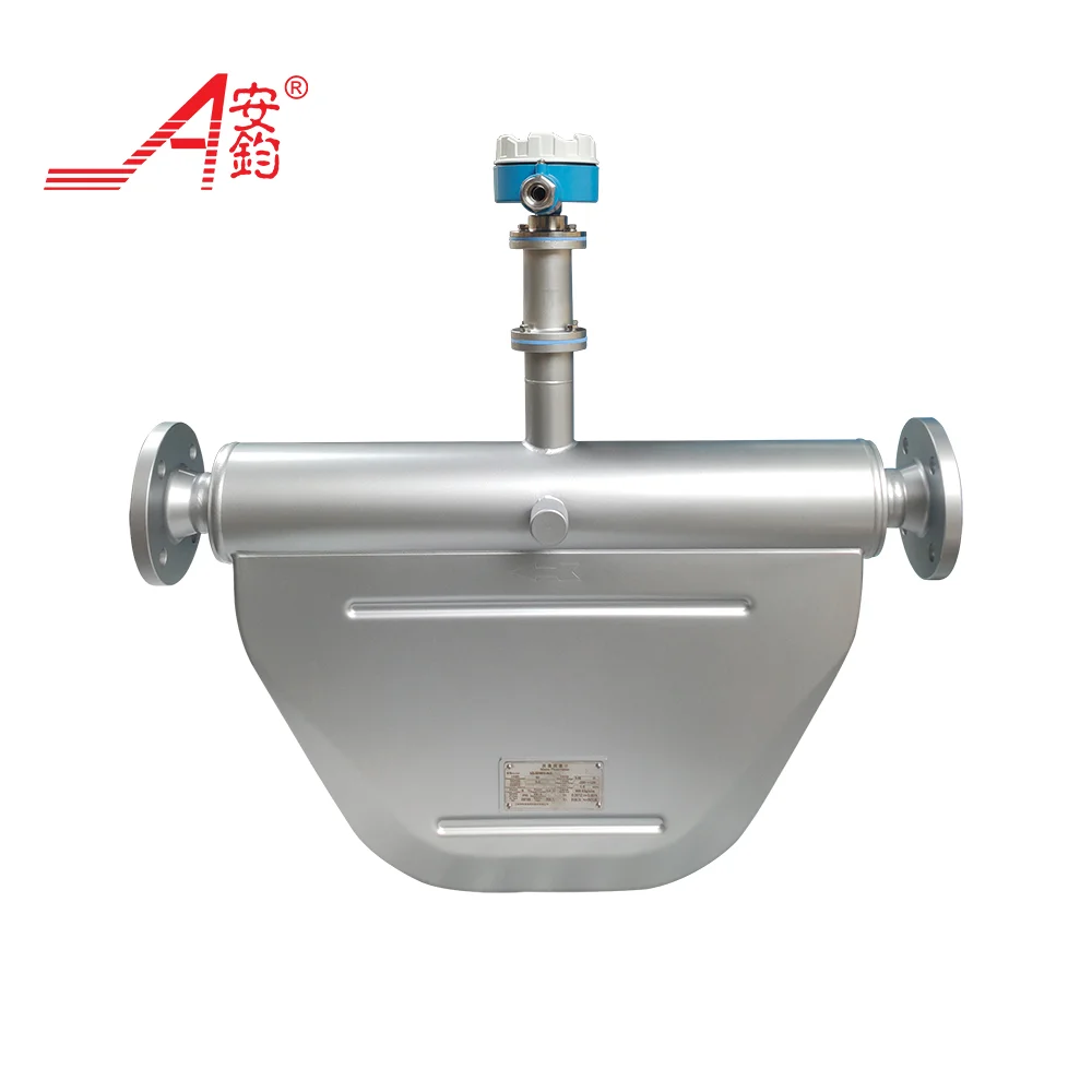 Curved Tube Coriolis Mass Flow Meter | High Accuracy & Field Frequency ...