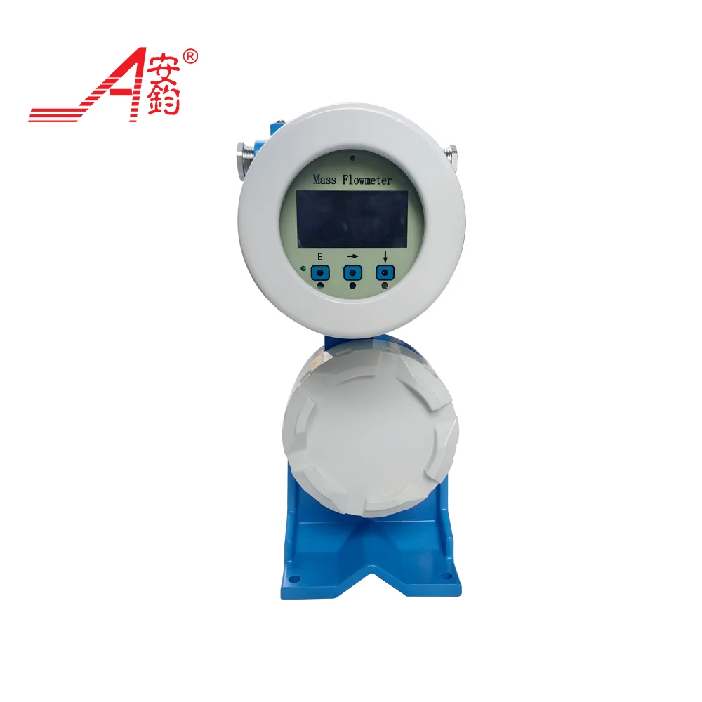 Curved Tube Coriolis Mass Flow Meter | High Accuracy & Field Frequency ...
