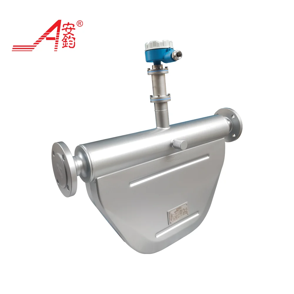 Curved Tube Coriolis Mass Flow Meter | High Accuracy & Field Frequency ...