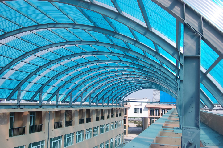 绍兴顶棚pc采光瓦怎么固定,pc采光板及采光瓦