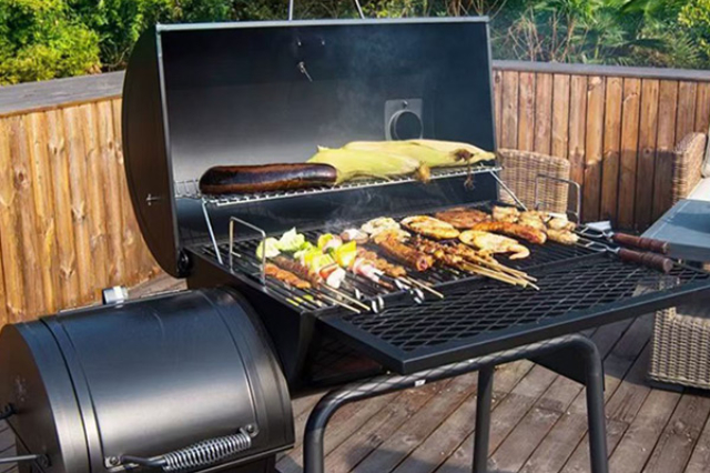 中山黑色平面披萨炉高温粉