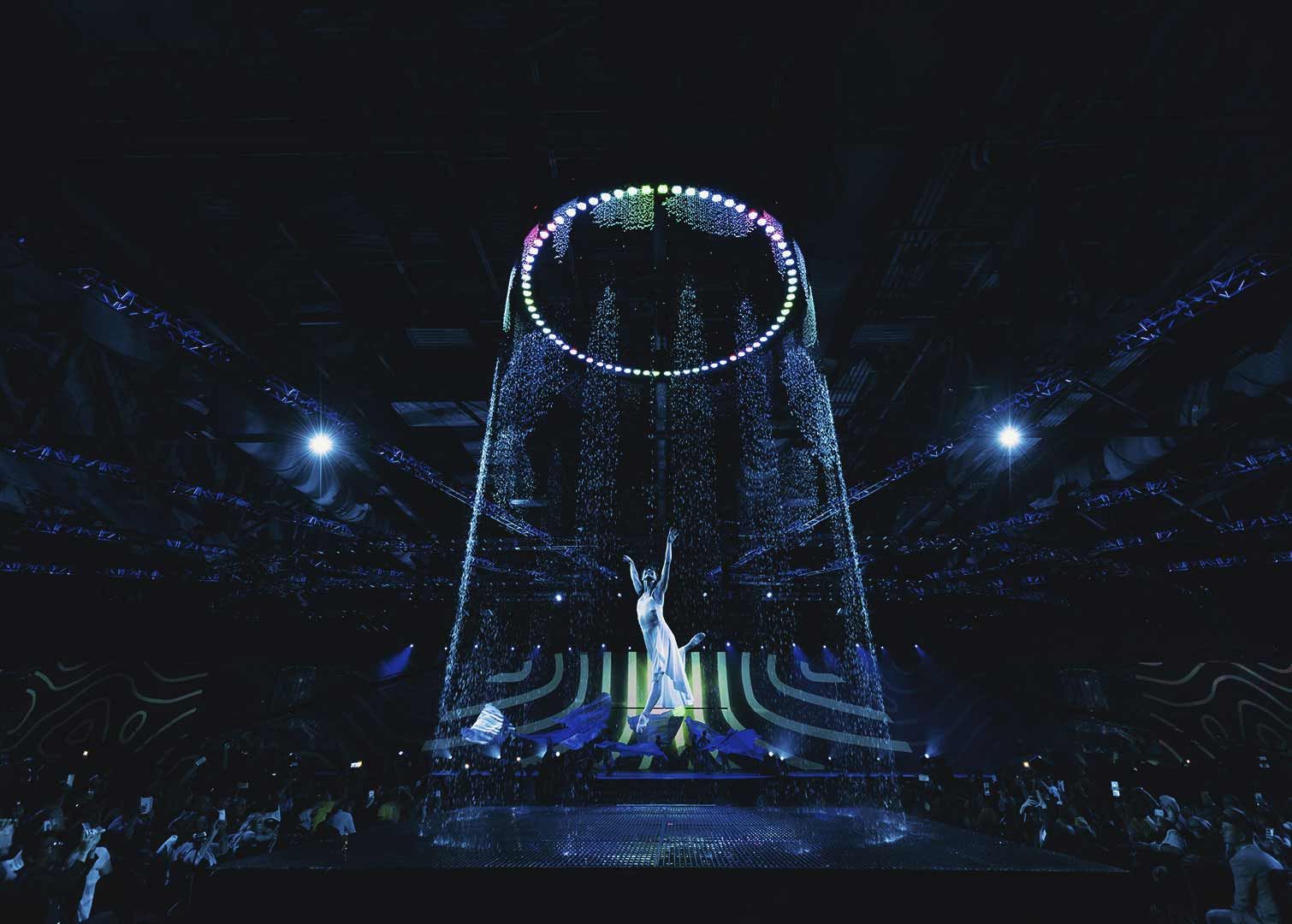 舞台上的全息投影 | 纱幕投影 舞台上的全息投影 | 纱幕投影