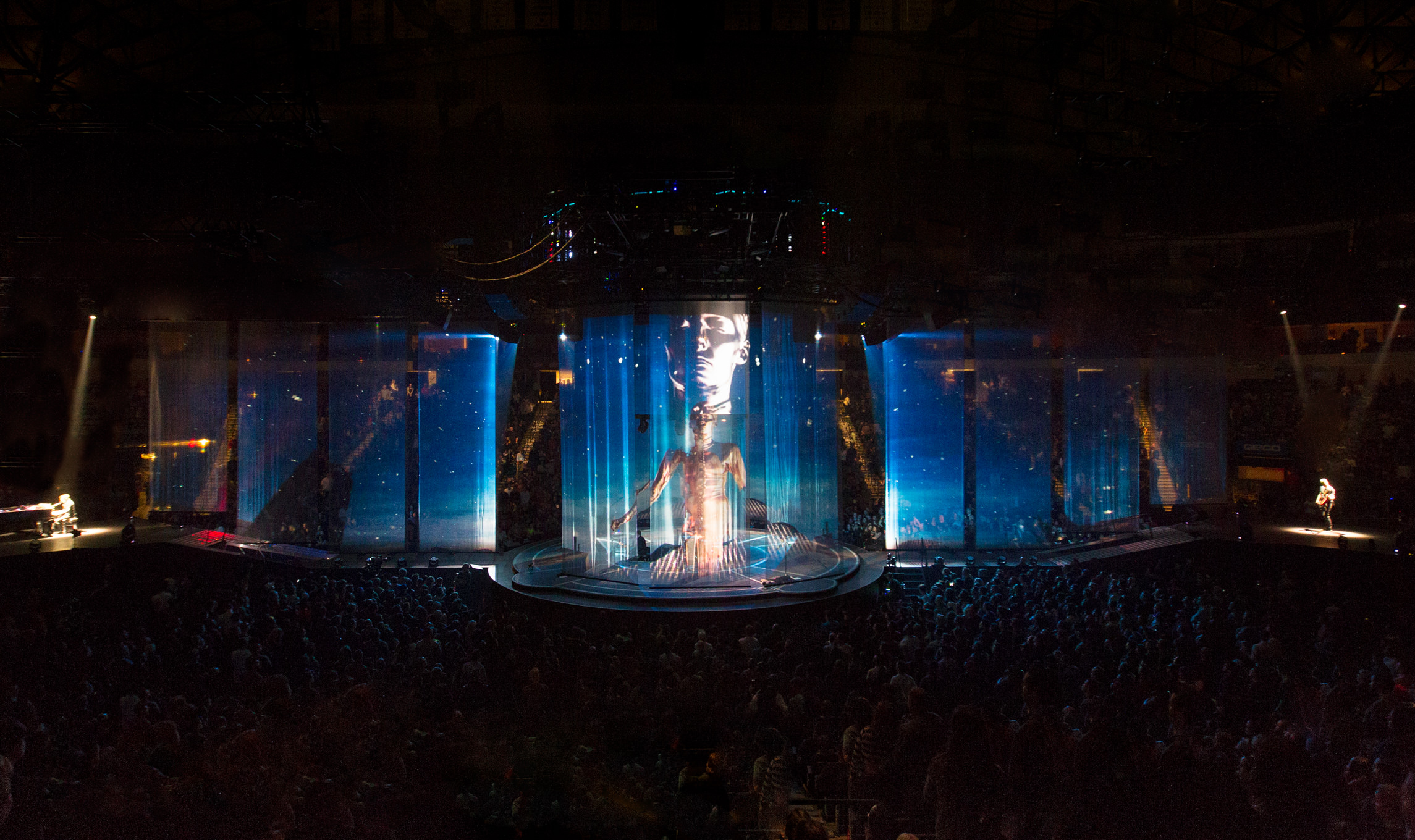 舞台上的全息投影