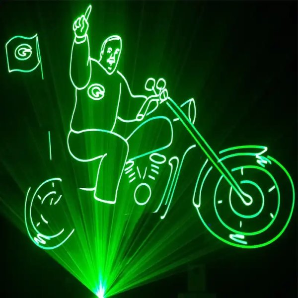 墙面激光灯投影