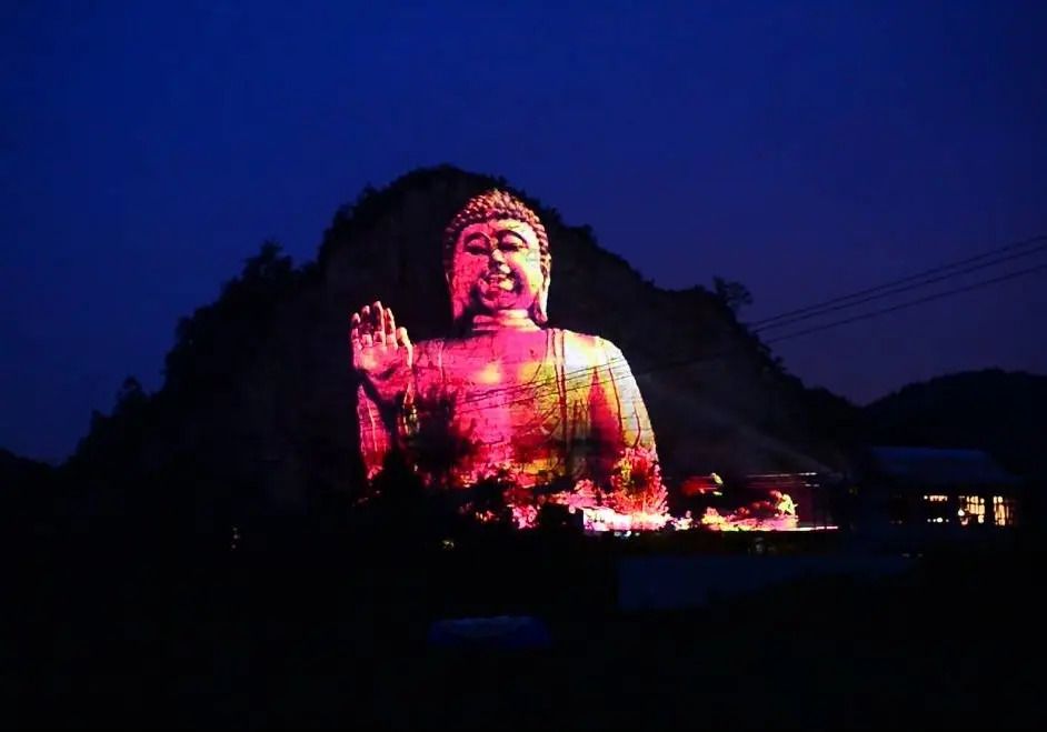 数字文旅 | 山体投影