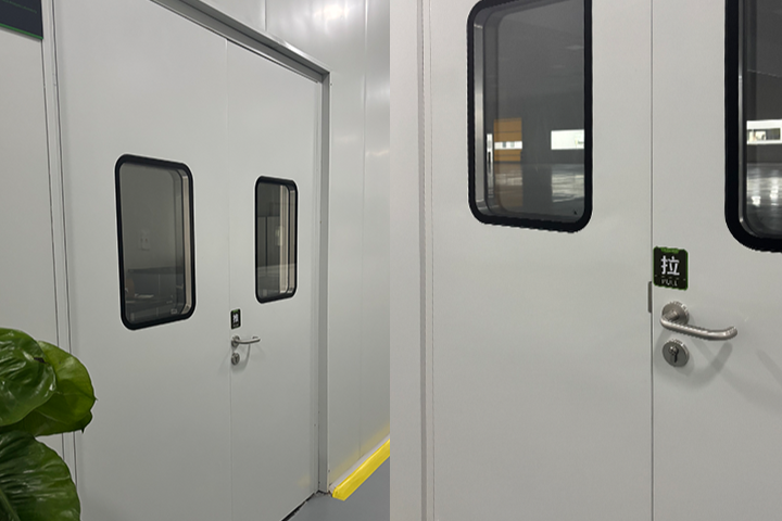 廣東機械電子廠凈化門怎么安裝