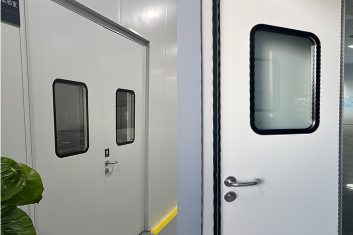 浙江升降掃地條凈化門結構