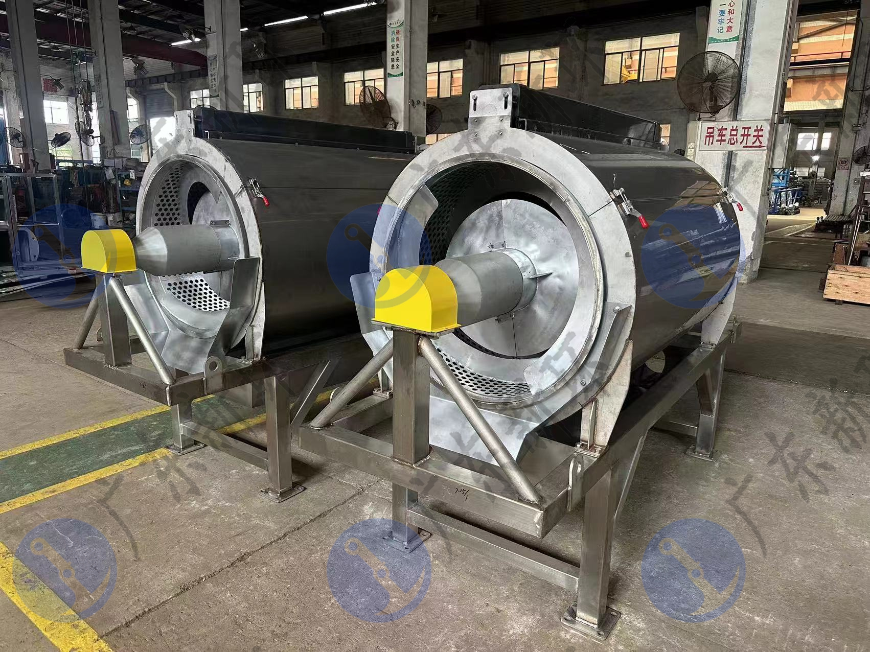 臥式中心軸傳動(dòng)格柵