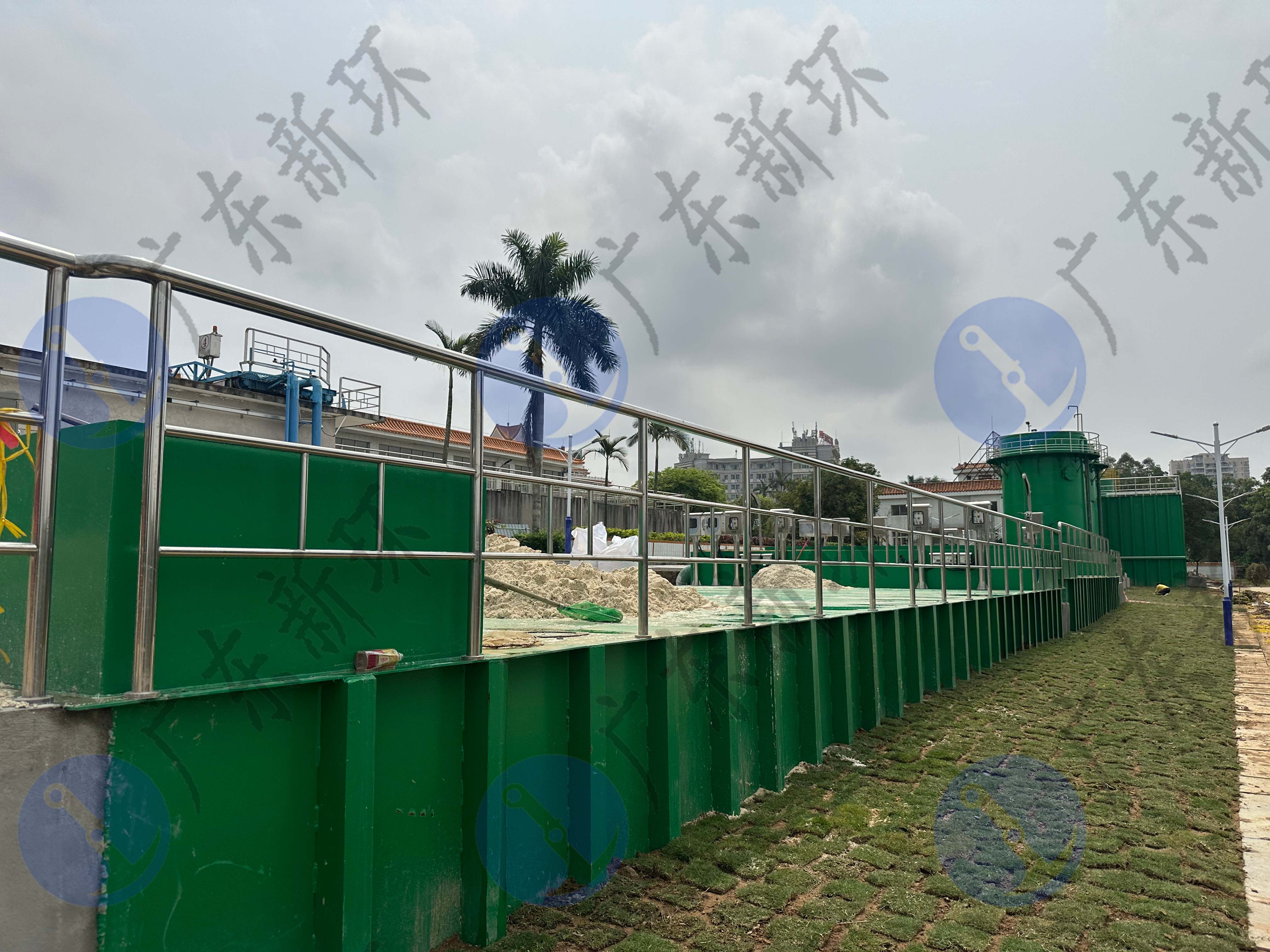 新環工藝設備化裝備:江河、水庫飲用自來水廠環保尾水尾泥高效凈化系統處理裝備