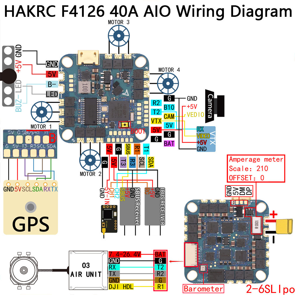 HAKRC F411 20A AIO Manufacturer-Shenzhen Haike