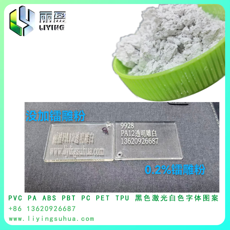 PA12 本色透明雕白鐳雕粉技術升級 適配多領域標識應用新需求