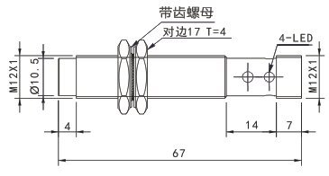 TRN12-04NO-E2 明治傳感器