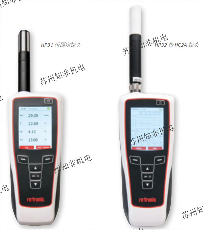 瑞士ROTRONIC數(shù)字手持表HP32+HC2A-IC102溫濕度計(jì)HP23-A-SET溫濕度探頭HC2A-S,HC2A-SH,HC2A-IC102+GT20