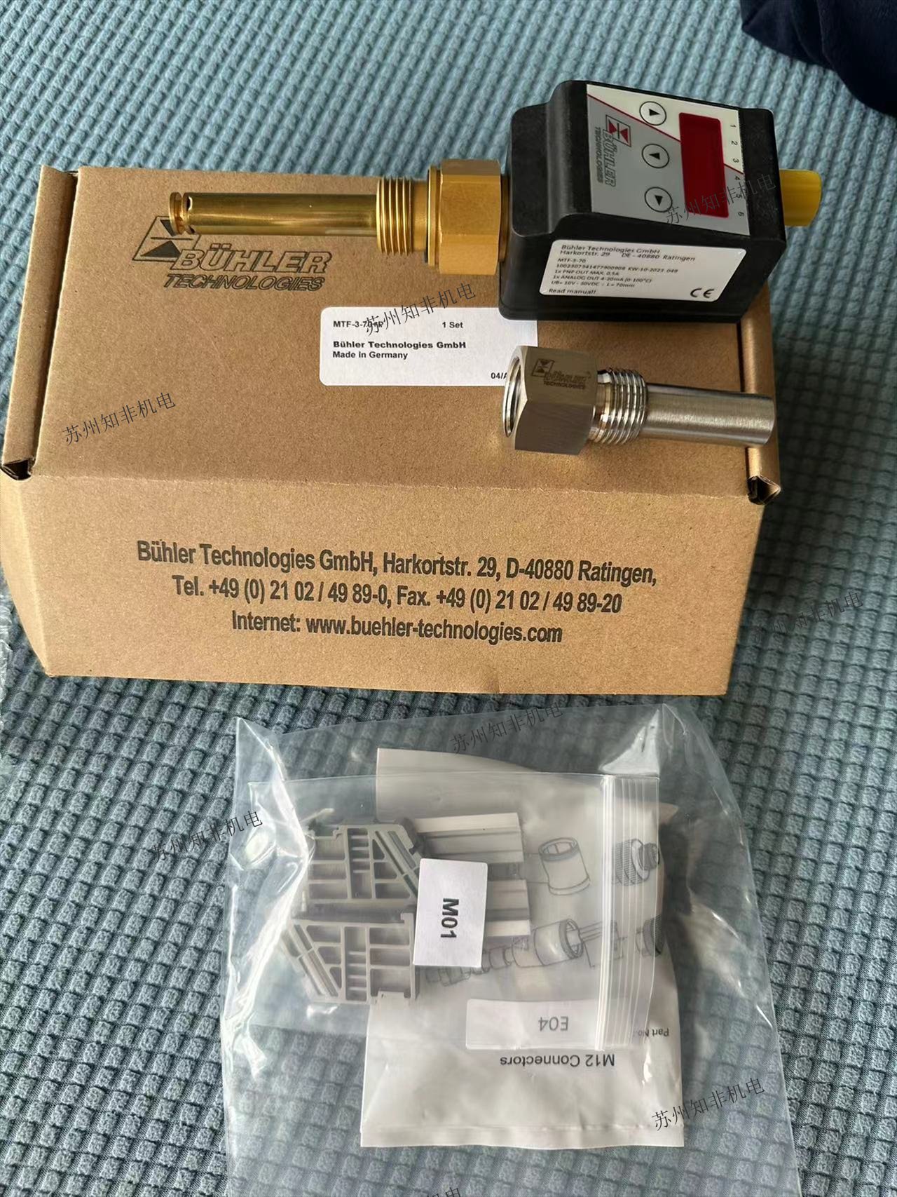 德國BUEHLER比勒TF-M-VAL溫度傳感器Pt100MK2-G1/2溫度傳感器EK2-G1/2溫度繼電器TSM-G1/2, TSE-G1/2雙金屬溫度開關(guān)