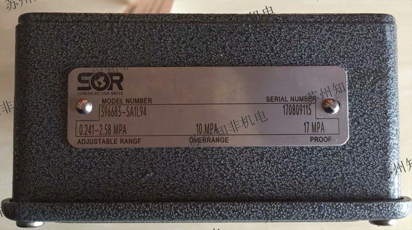 美國SOR索爾107EL-EF12-P1-F0A防爆差壓開關,101NN-K3-N4-C1A差壓開關,901-F2A-B-A1-N4壓差開關4NN-EE5-N4