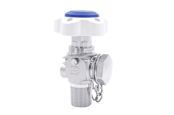 BF200 CGA660不銹鋼氣瓶閥-出口端CGA660-入口端3/4NGT和PZ27.8