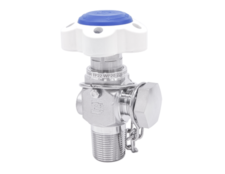 BF200 G5/8不銹鋼氣瓶閥,出口端G5/8 LH和G5/8 RH