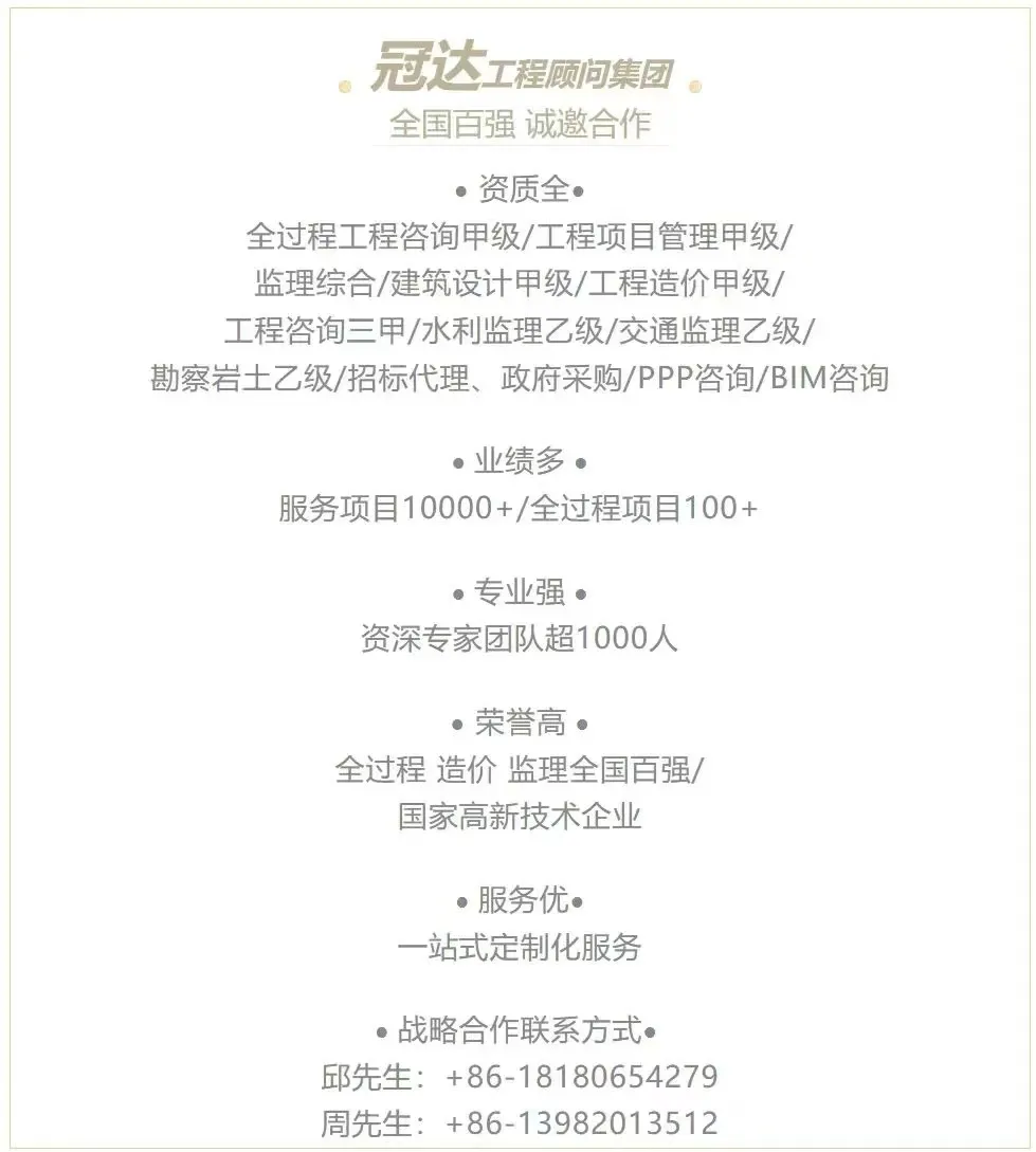 喜报 |热烈祝贺冠达集团荣获 2024 年度优秀监理企业等荣誉_中锦冠达工程顾问集团有限公司