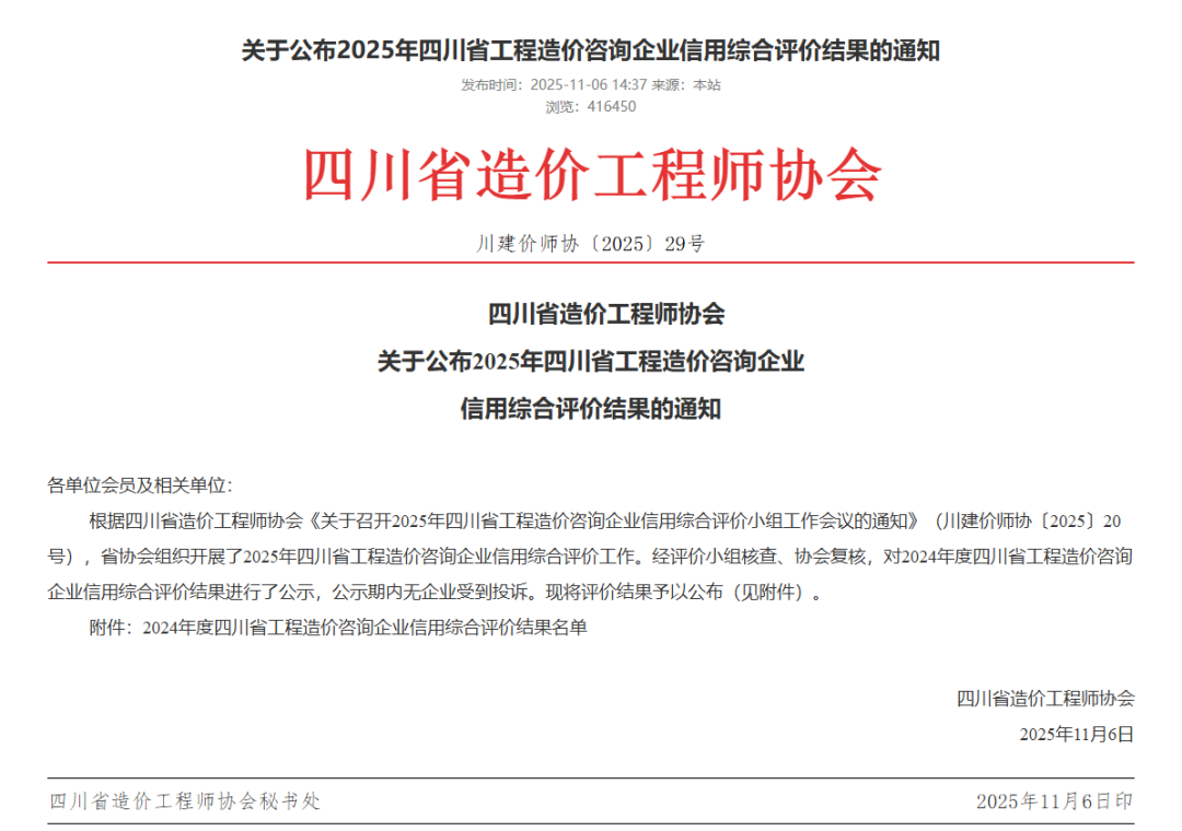 喜报 | 中锦冠达荣膺2024年度四川省工程造价咨询企业AAA级信用评级