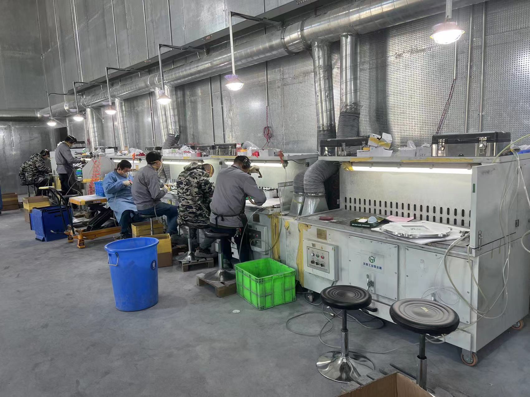 半导体制造抛光打磨除尘