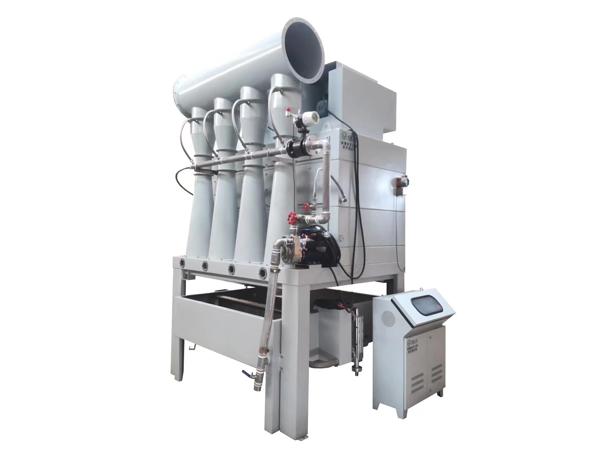 熔鋁爐除塵除油霧——潔皇工業30KW防爆文丘里濕式除塵器