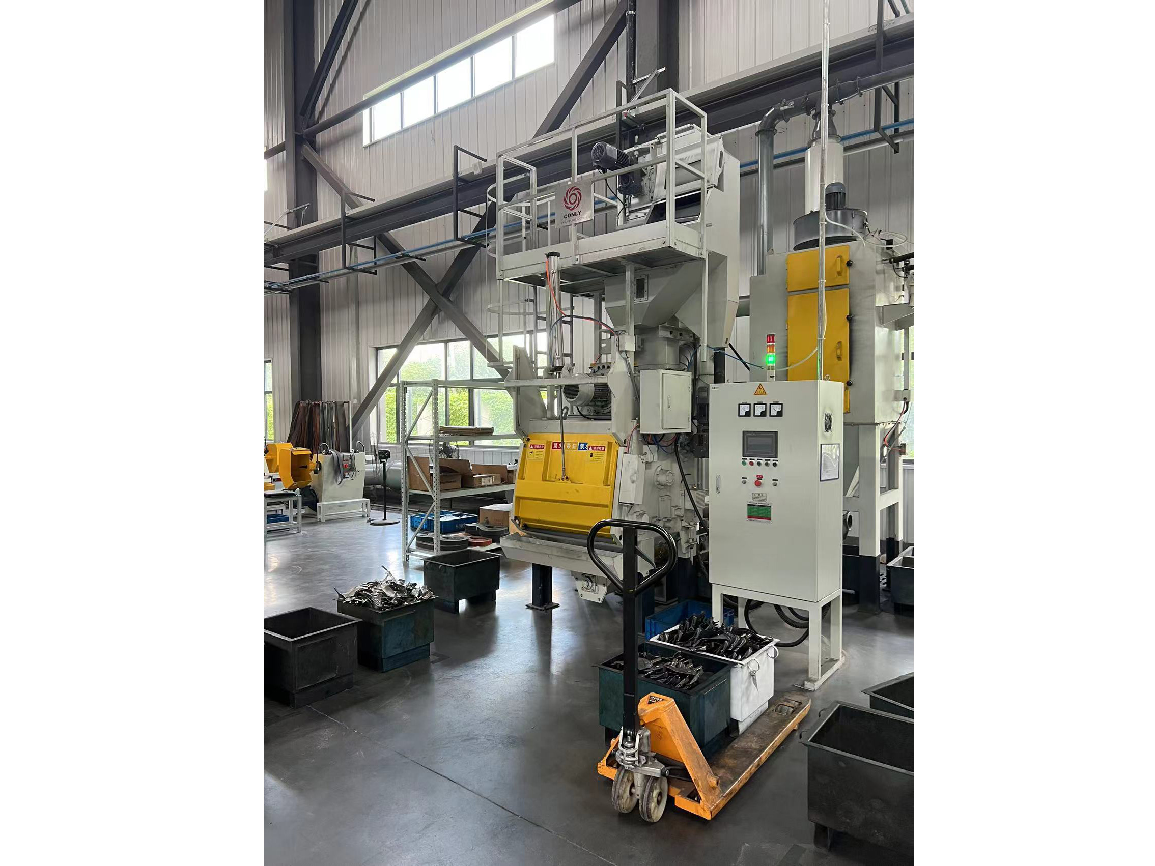 拋丸機集中除塵——防爆文丘里濕式除塵器