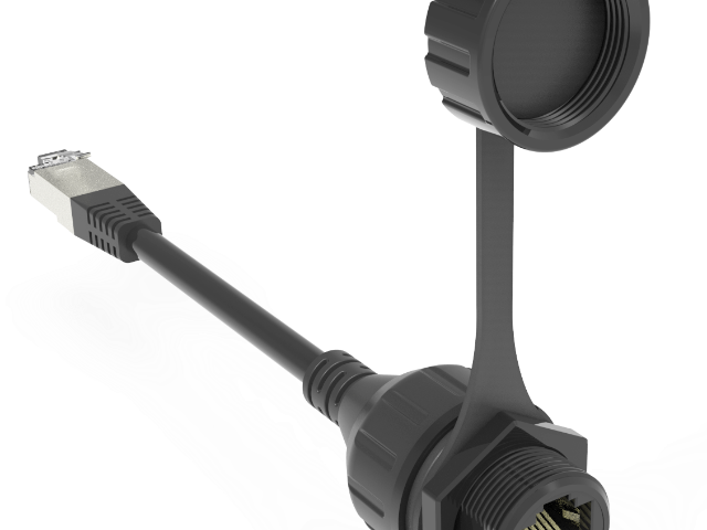 成都rj45防水线定制,防水转接线