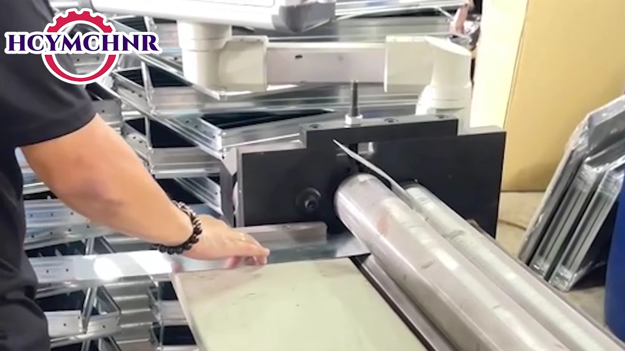 Electric Oval Duct Rolling Machine | HeCheng Source