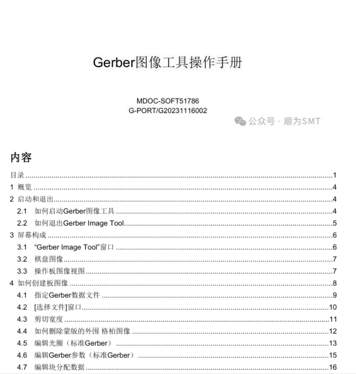 【順為SMT】雅馬哈-Gerber圖像工具操作手冊