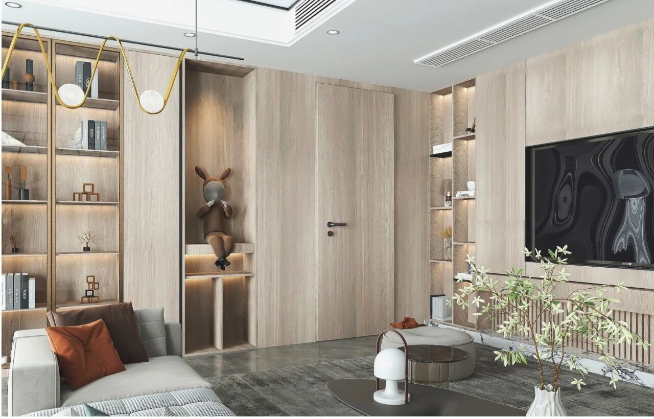 品橋門(mén)墻柜一體化：精工融于空間，美學(xué)藏于細(xì)節(jié)