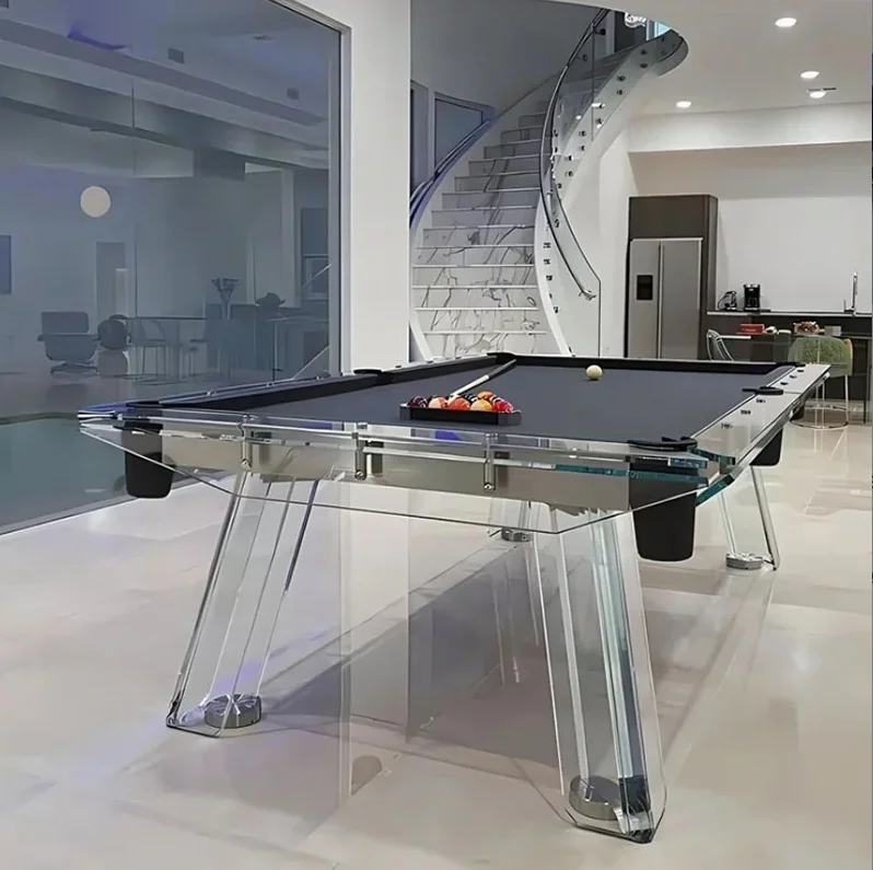 custom glass billiard furniture