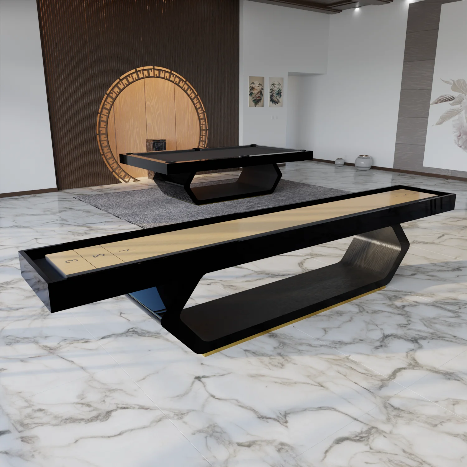 Luxury Shuffleboard Table