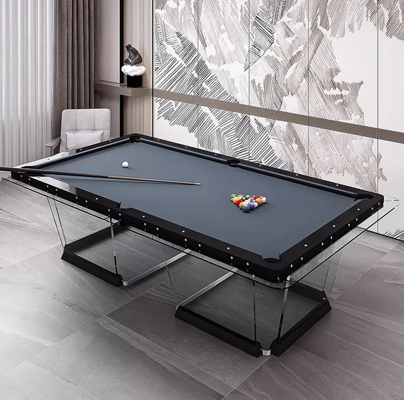 custom glass billiard table supplier