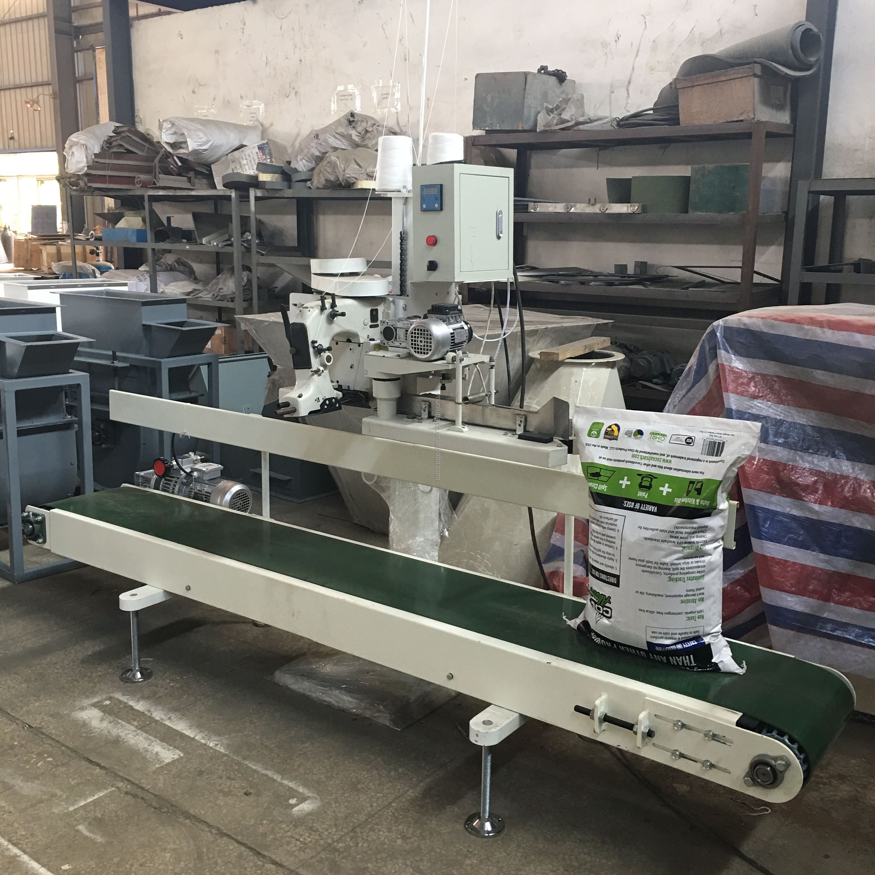 GK35-6A Automatic Pneumatic Bag Sewing Machine Bag Closer for Woven ...
