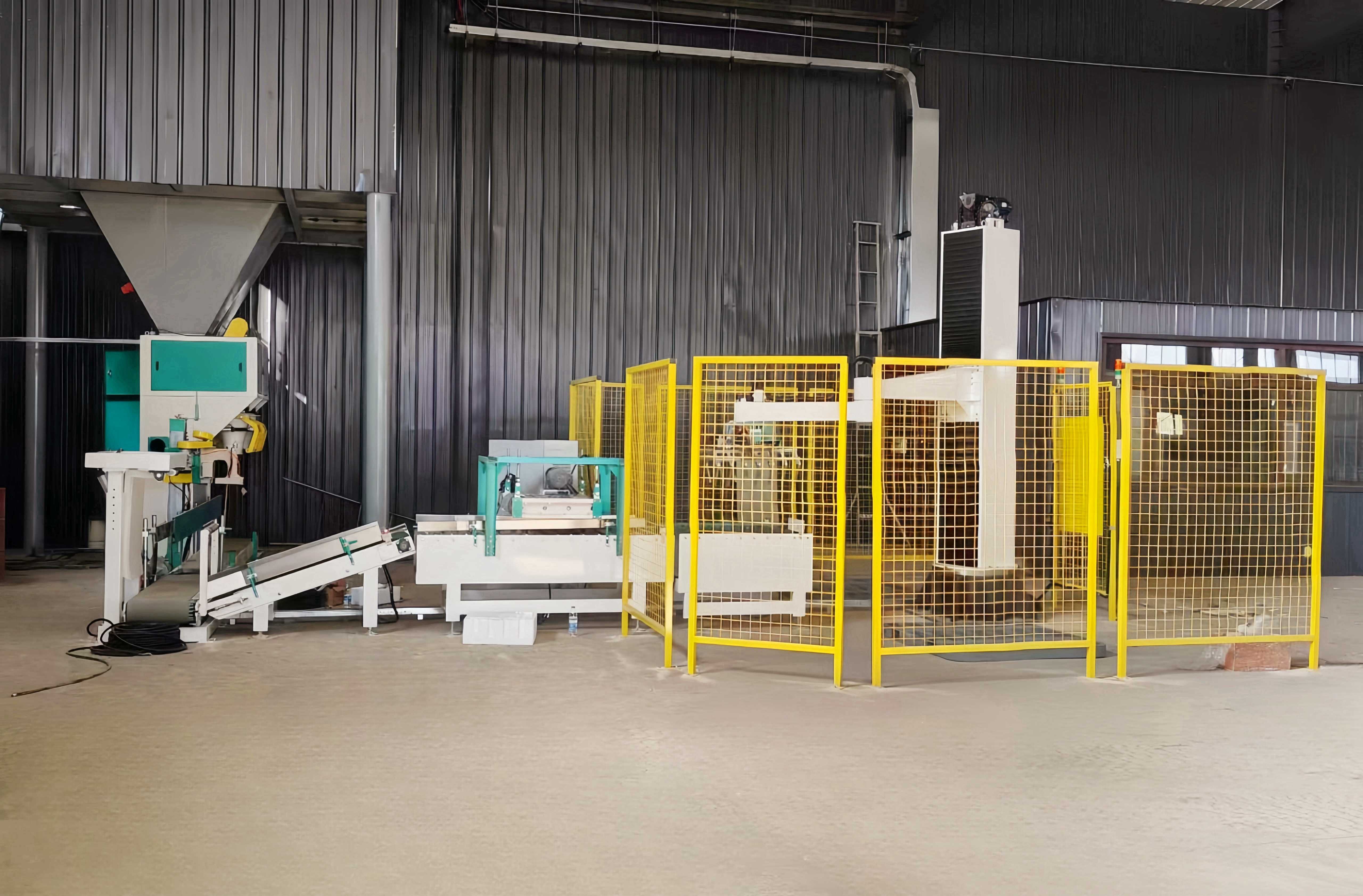 Automatic Column Palletizer Bag Stacking Machine Robot Arm Mechanical ...