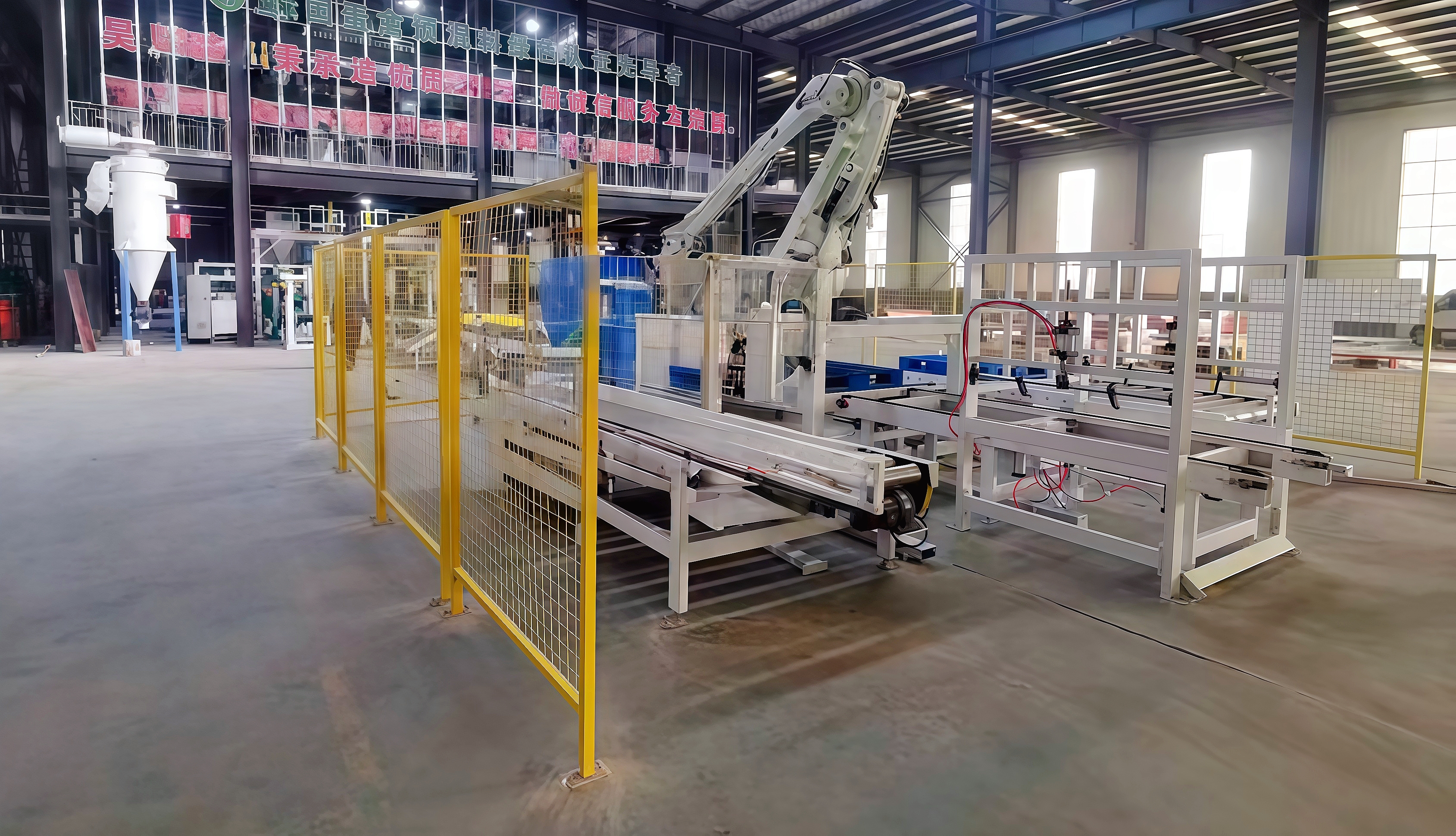 High Speed 20 Kg 25 Kg 50 Kg Bag Robotic Full Automatic Palletizer ...