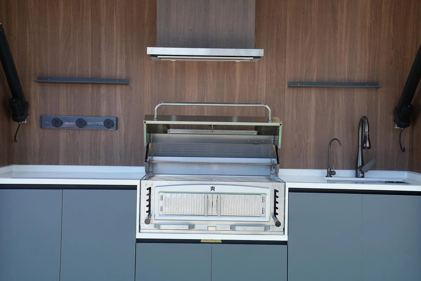 integrated barbecue kitchen integrated barbecue kitchen