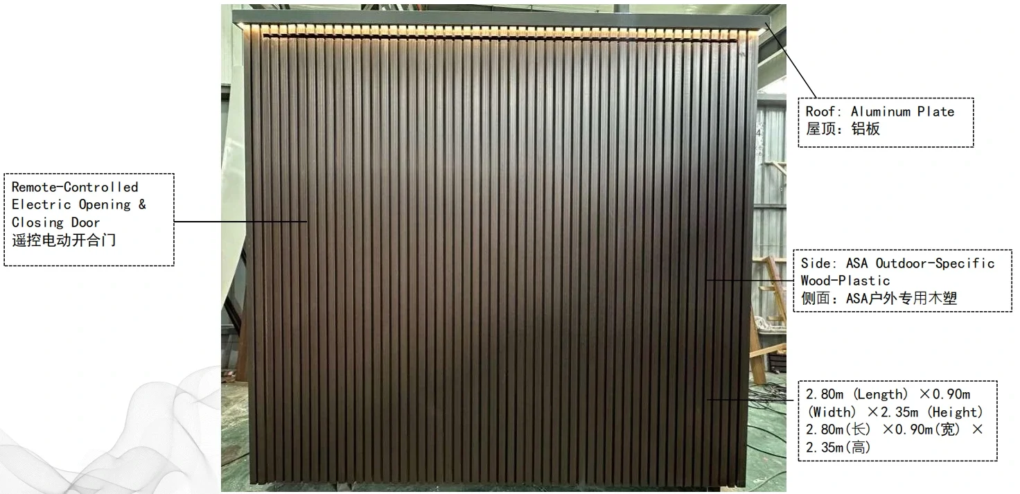 integrated barbecue kitchen details