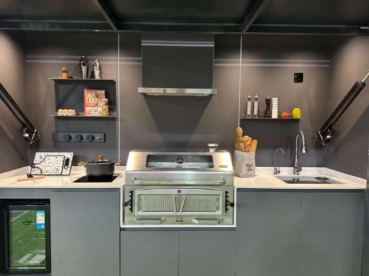 integrated barbecue kitchen integrated barbecue kitchen