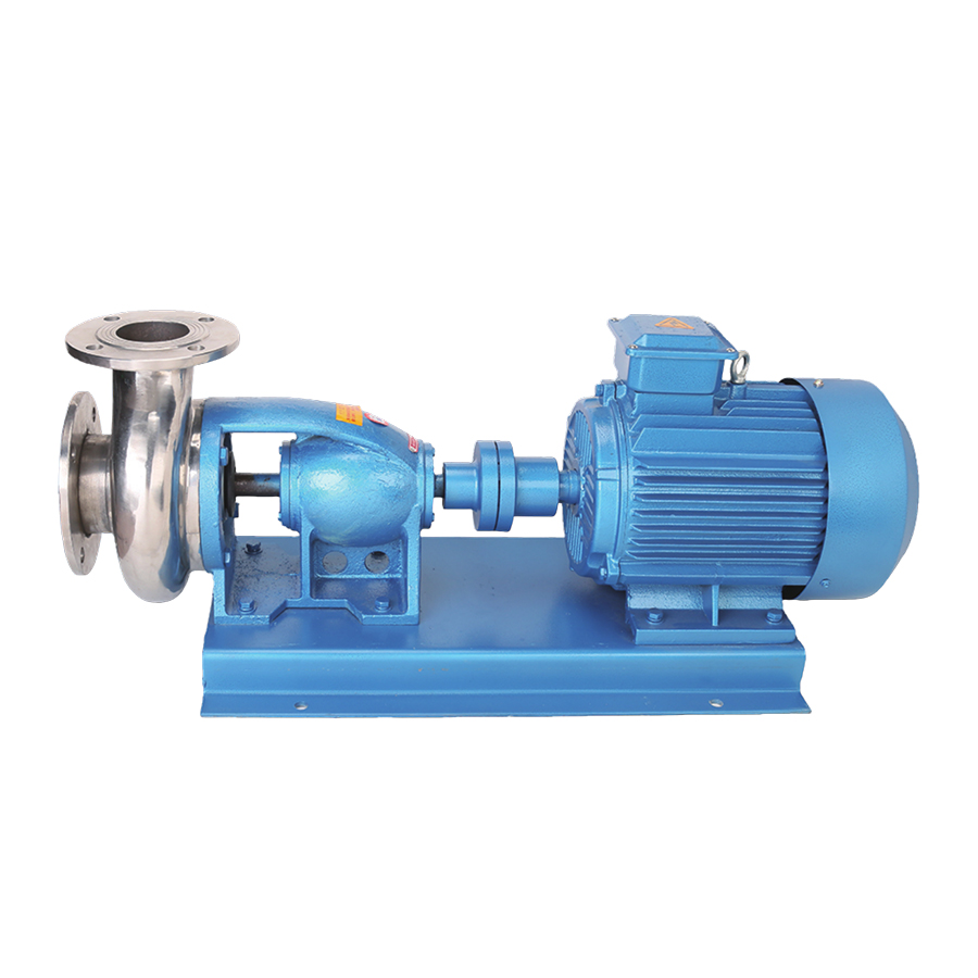 冠羊水泵KF型托架法蘭型不銹鋼離心泵：工業流體輸送的理想選擇