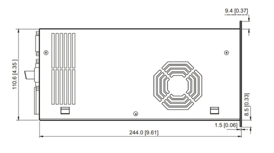 Agilent Varian TwisTorr 84 FS AG Rack Turbo Vacuum Pump Controller X3508-64001