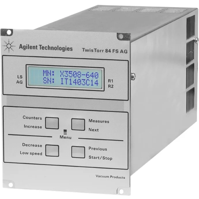 Agilent Varian TwisTorr 84 FS AG Rack Turbo Vacuum Pump Controller X3508-64001