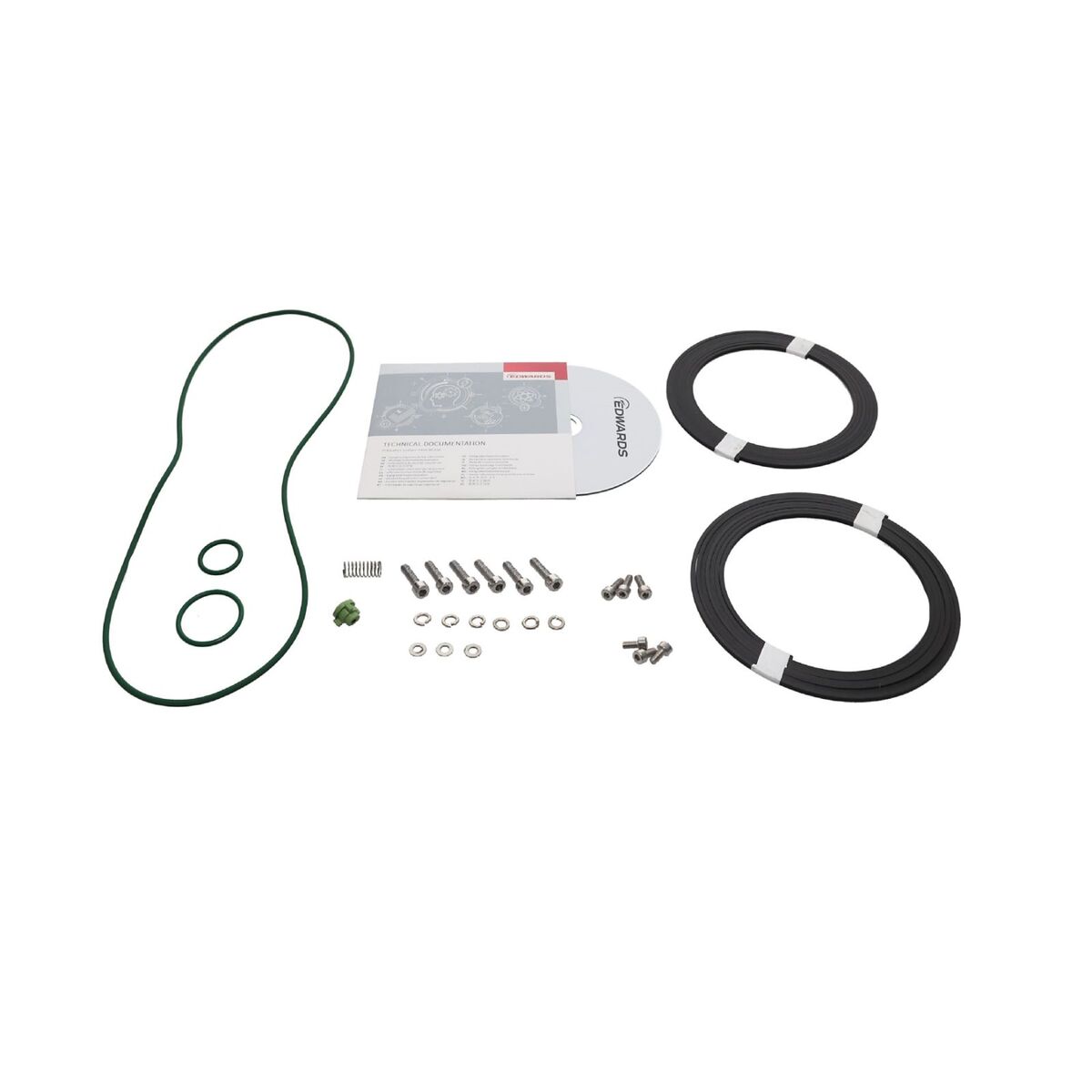Edwards XDS46i Dry Scroll Pump Vacuum Pump Tip Seal and Exhaust Service ...