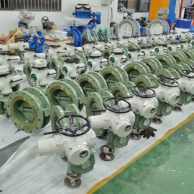 電動美標硬密封蝶閥