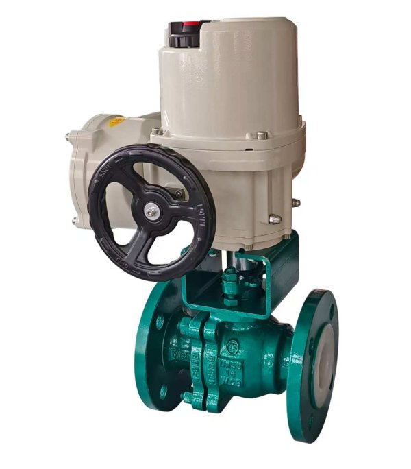 電動(dòng)襯氟球閥